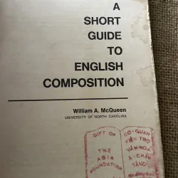 Học tiếng Anh A Short Guide to English Composition by William McQueen.   796192