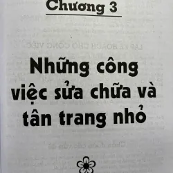 KỸ THUẬT SỮA CHỮA VÀ TÂN TRANG NHÀ CỬA 702204