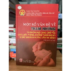 Một số vấn đề về tham nhũng