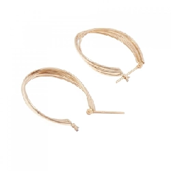 K18PG Bông tai - Hàng hiệu Chính hãng 876035