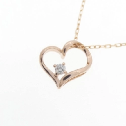 K10PG Dây chuyền hình trái tim kim cương - Hàng hiệu Authentic 859451