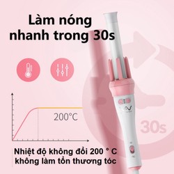 Máy uốn tóc tự xoay 360 độ 187301