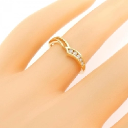 Nhẫn kim cương K18YG - Hàng hiệu Authentic 849039