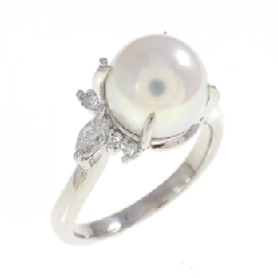 Nhẫn ngọc trai Akoya PT900 8.3mm