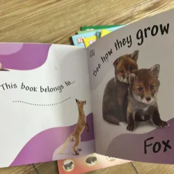 Bộ sách 9 quyển tiếng Anh cho bé See how they grow in màu mới đẹp 1031411