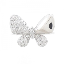 Nhẫn kim cương bướm K18WG 0.43CT 672933