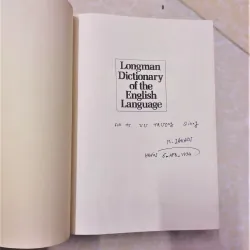 Sách ngoại văn : LONGMAN DICTIONARY OF THE ENGLISH LANGUAGE 753229