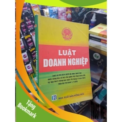(TẶNG BOOKMARK) Luật Doanh Nghiệp 2015 mới 80% có highlight, viết GIÁO TRÌNH, CHUYÊN MÔN RBK3012