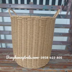 Giỏ mây nhựa tròn đựng đồ 706690