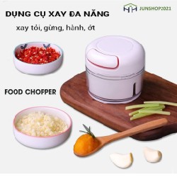 máy xay tỏi ớt mini