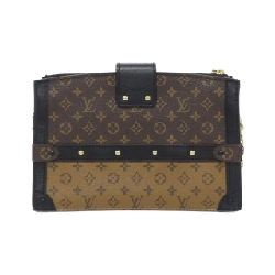 Túi xách vai Louis Vuitton Monogram Reverse Trunk Clutch M43596 610903
