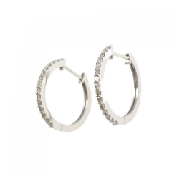 PT900 Bông tai kim cương 0.30CT - Hàng hiệu Chính hãng