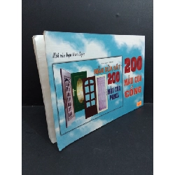 200 Mẫu cửa cổng mới 90% bẩn bìa, ố 2004 HCM2811 Hùng Thắng, Văn Tuấn TẠP CHÍ, THIẾT KẾ, THỜI TRANG 924293