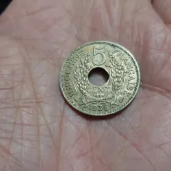 Xu Đông Dương 5 cent 1938 1026066