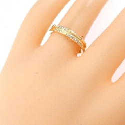 Nhẫn kim cương K18YG 0.11CT - Hàng hiệu Authentic 851409