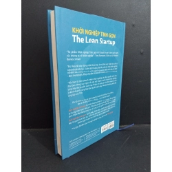 Khởi nghiệp tinh gọn The Lean Startup mới 90% bẩn ố nhẹ, bìa cứng 2020 HCM0612 Eric Ries MARKETING KINH DOANH 354409