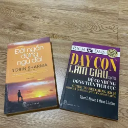 Combo 2 quyển sách Đời ngắn đừng ngủ dài & Dạy con làm giàu 682706