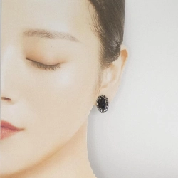 Khuyên tai Onyx George Jensen - Hàng hiệu Chính hãng 844878