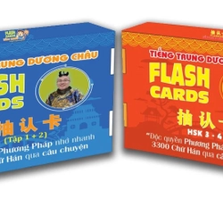 Combo Flashcard Tiếng Trung 12 và 34 Phạm Dương Châu