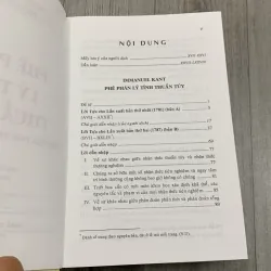 Phê phân lý tính thuần tuý - immanuel kant. 7a4 783446