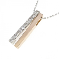 K18WG/K18PG 2WAY Dây chuyền kim cương 0.20CT - Hàng hiệu Authentic 860157