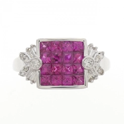 Nhẫn Ruby K18WG 0.87CT 667059