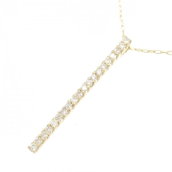 Dây chuyền kim cương K18YG 0.10CT - Hàng hiệu Chính hãng 861257