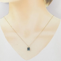 K10YG Blue Topaz Necklace - Hàng hiệu Authentic 859344