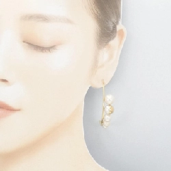 Bông tai vỏ sò Tasaki - Hàng hiệu Authentic 844101