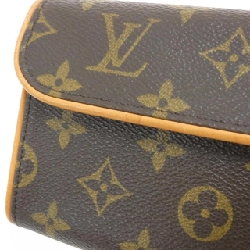 Túi đeo hông Louis Vuitton Monogram Pochette Florentine XS M51855+M67303 609066