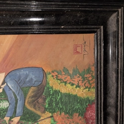 Tranh xưa sơn dầu 532326