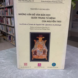 Những vấn đề văn bản học quân trung từ mệnh của Nguyễn Trãi 299290