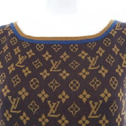 Louis Vuitton LOUIS VUITTON Retro Monogram Knit FJKD94ZID Đầm - Hàng hiệu Chính hãng 811469