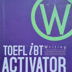 Tiếng Anh - COMBO 2 quyển TOEFT iBT ACTIVATOR WRITING (Intermediate và Advanced) 158701