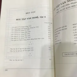 Sưu tập VĂN NGHỆ 1948 - 1954 : tập 3 - 1950 nhà xuất bản hội nhà văn  1035147