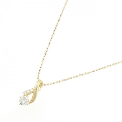 K18YG Dây chuyền kim cương 0.393CT - Hàng hiệu Chính hãng 848847