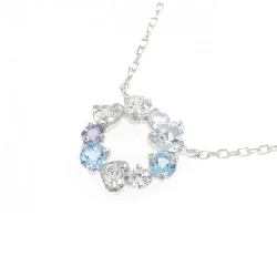 K10WG Mặt đá màu Dây chuyền - Hàng hiệu Chính hãng 857888