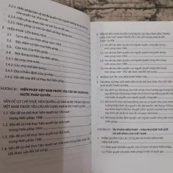Sách chuyên khảo- Xây dựng và Bảo vệ HIẾN PHÁP Kinh nghiêm thế giới và Việt Nam.  762050