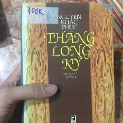 Thăng long ký, sách bìa cứng.