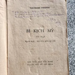 Tiểu thuyết BI KỊCH MỸ - nhà văn Theodore Dreiser 716284