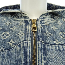 Áo khoác denim LOUIS VUITTON Monogram Patchwork NIGO HMA16EUZD - Hàng hiệu Chính hãng 892677