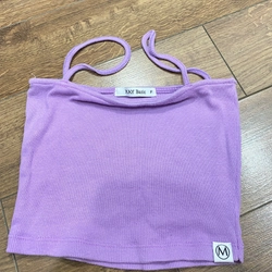 QUÀ 0Đ CHO ĐƠN HÀNG QUẦN ÁO/ ĐỒ DÙNG KHÁC TRONG SHOP**** ÁO CROPTOP FREESIZE TÍM