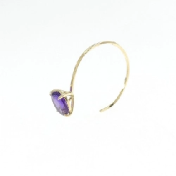 K18YG Amethyst Bông tai một bên - Hàng hiệu Authentic 870959