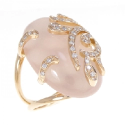 Nhẫn Rose Quartz 750PG