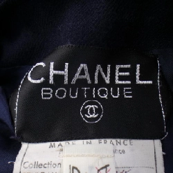 【Mã giảm giá】【Cổ điển】Áo khoác không cổ CHANEL 637826