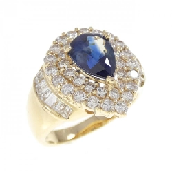 Nhẫn Sapphire 18KYG 1.50CT - Hàng hiệu Chính hãng