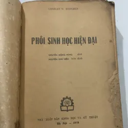Phôi sinh học hiện đại, CHARLES W. BODEMER 709172