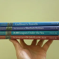 Set 4 tác phẩm văn học kinh điển, sách ngoại văn tiếng Anh, english book 