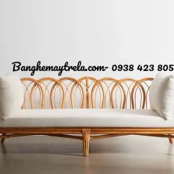 Bàn ghế mây tự nhiên lưng hoa 575762