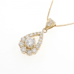 K18YG Dây chuyền kim cương 1.01CT - Hàng hiệu Authentic 857600